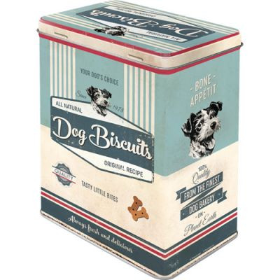RETRO Dog Biscuits - Tárolódoboz