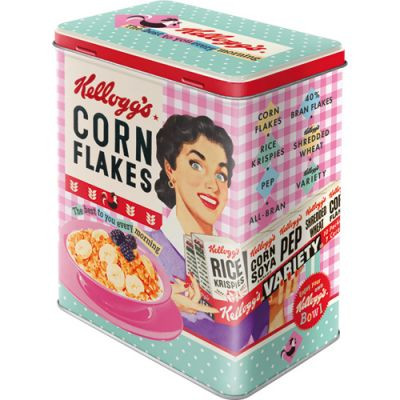 RETRO Kellog's Happy Hostess - Tárolódoboz