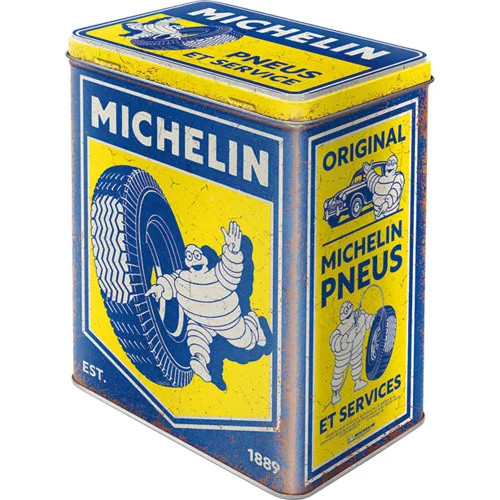 RETRO Michelin – Vintage Box – Tárolódoboz