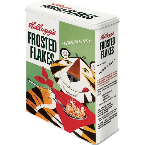 RETRO Kellogg's – Frosted Flakes – Tárolódoboz