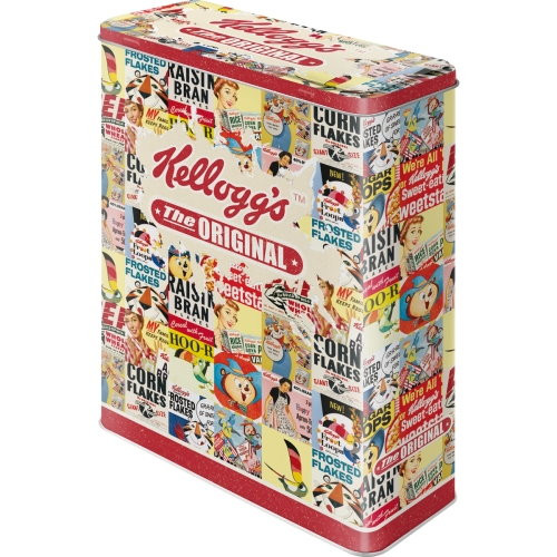RETRO Kellogg's Corn Flakes - Tárolódoboz