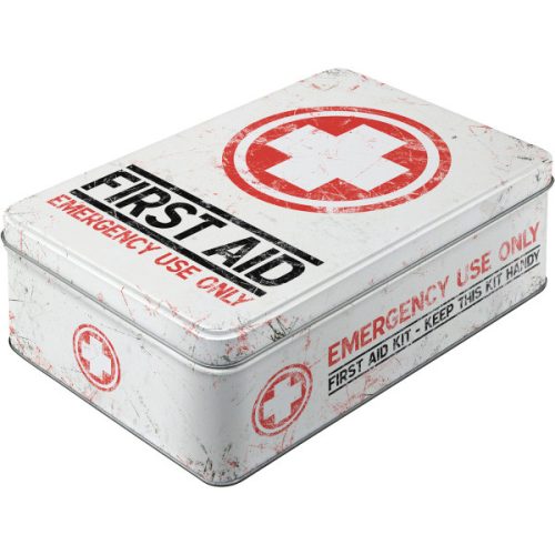 RETRO First Aid Fehér - Tárolódoboz