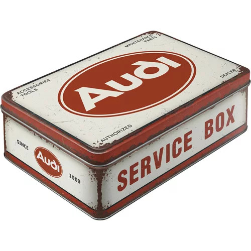 RETRO Audi Service Box - Tárolódoboz