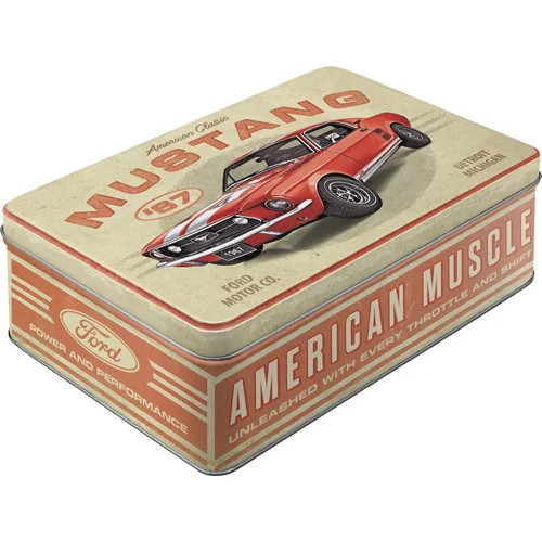 RETRO Ford Mustang - Tárolódoboz