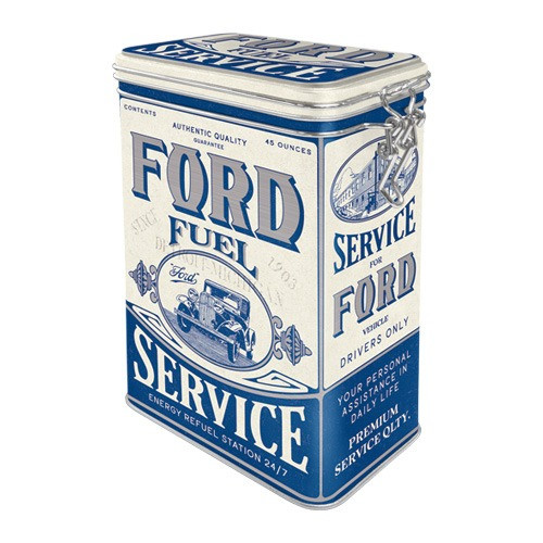 RETRO Ford Fuel Service - Aromazáras Tárolódoboz