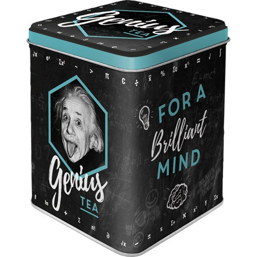 RETRO Einstein – Genius Tea Teásdoboz