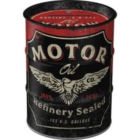 RETRO Motor Oil - Fémpersely RETRO Motor Oil - Fémpersely