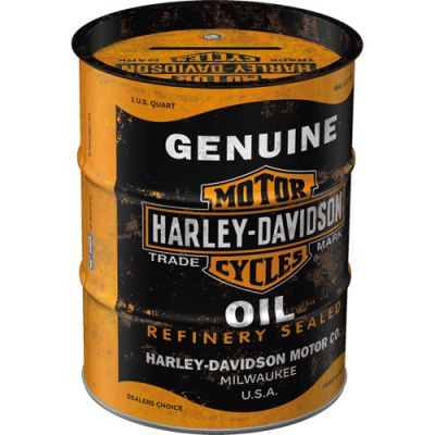 RETRO Harley Davidson Genuine Oil - Fémpersely