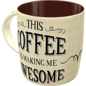 RETRO Tento hrnček na kávu ma robí úžasným