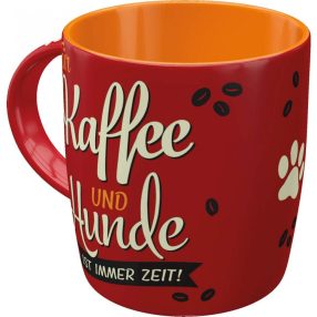 RETRO Für Kaffee Und Hunde Hrnček
