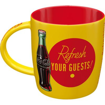 Coca - Cola Refresh Your Guests Bögre