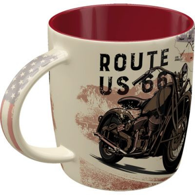 RETRO Route 66 Bike Map Bögre