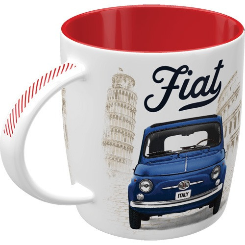 RETRO Fiat 500 – Enjoy The Good Times - Bögre