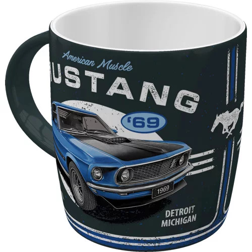 RETRO - Ford Mustang 1969 - Bögre