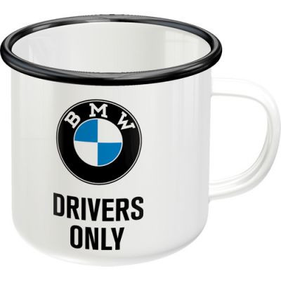 RETRO BMW Drivers Only Fém Bögre