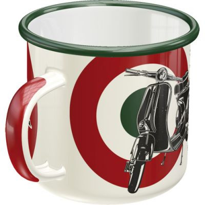 RETRO Vespa Target Fém Bögre