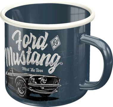 Ford Mustang – The Boss – Fém Bögre