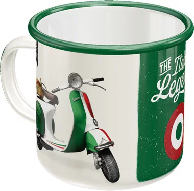 RETRO Vespa – Italian Legend – Fém Bögre