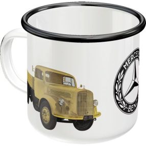   RETRO nákladné auto Mercedes Benz - Modely - Kovový hrnček