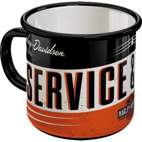 RETRO Harley-Davidson – Service & Repair – Fém bögre