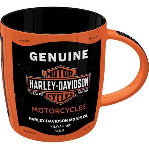 RETRO Harley-Davidson – Genuine Motorcycles – Bögre
