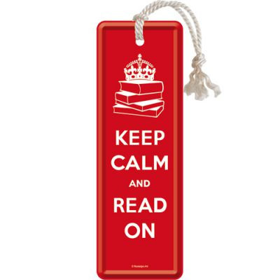 RETRO Keep Calm And Carry On - Záložka