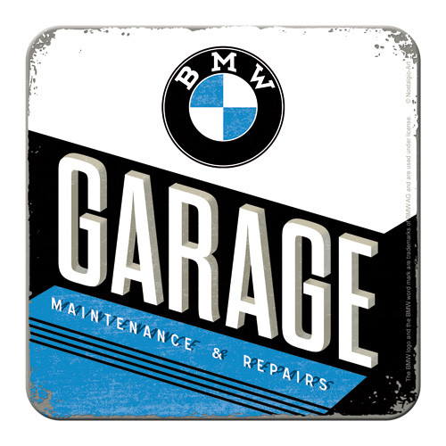  RETRO BMW Garage - Poháralátét