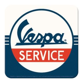RETRO Vespa Service - Coaster