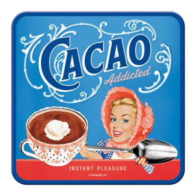 RETRO Cacao Addicted - Tácka