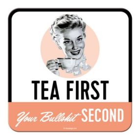 RETRO Tea First - Tácka