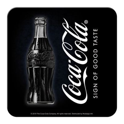 RETRO Coca Cola Sign Of Good Taste -  Poháralátét