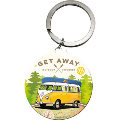 RETRO VW Bulli T1 - Let's Get Away - Kulcstartó