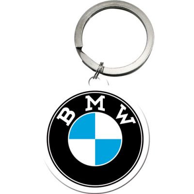RETRO BMW Logo - Kulcstartó