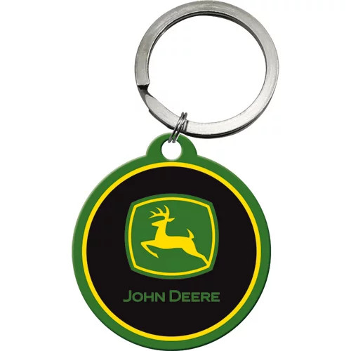 RETRO John Deere – Logo – Kulcstartó