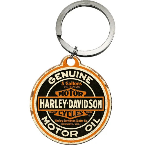 RETRO Harley Davidson – Motor Oil – Kulcstartó