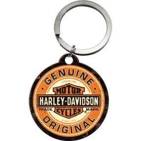 RETRO Harley Davidson – Genuine – Kulcstartó