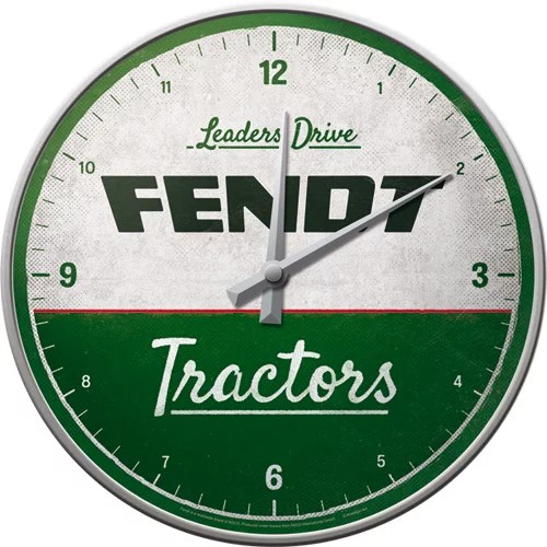 RETRO Fendt – Traktors – Fém falióra