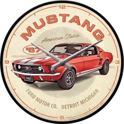 RETRO Ford Mustang – GT 1967 – Fém falióra