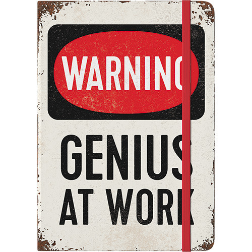 Genius At Work - Jegyzetfüzet
