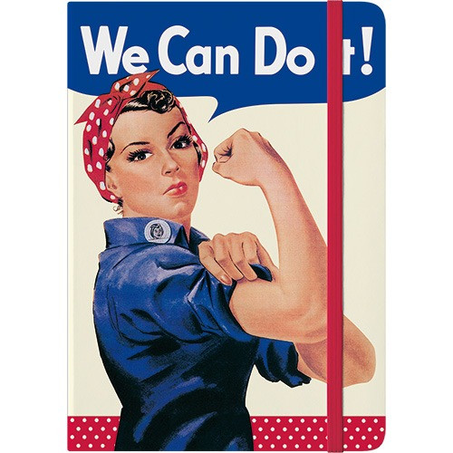 RETRO We Can Do It - Jegyzetfüzet