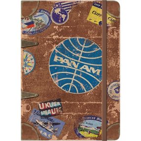 RETRO Pan Am - Cestovné nálepky - Zápisník RETRO Pan Am - Cestovné nálepky - Zápisník