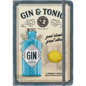 RETRO Gin-Tonic - Notebook RETRO Gin-Tonic - Notebook