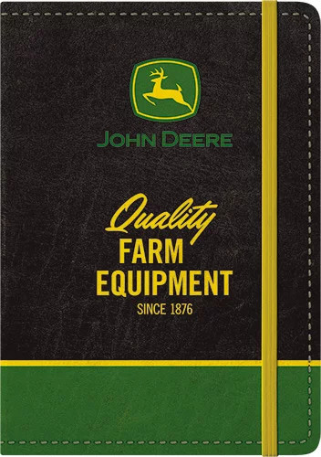 John Deere – Quality Equipment – Jegyzetfüzet