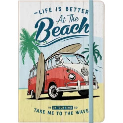 RETRO Volkswagen – VW Bulli – Beach – Jegyzetfüzet