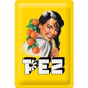 RETRO PEZ Orange - Plechovka