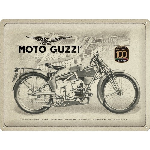 Moto Guzzi – 1921 – 2021 – 100 Years - Fémtábla