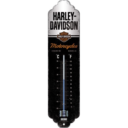 Harley Davidson Motorcycles Fém hőmérő