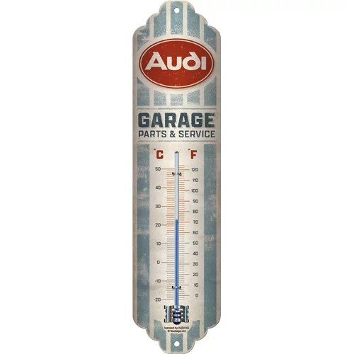 AUDI Garage - Fém hőmérő