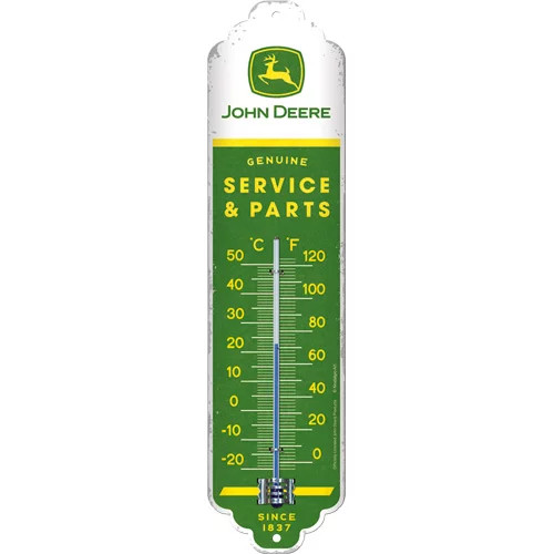  RETRO John Deere – Service and Parts - Fém Hőmérő