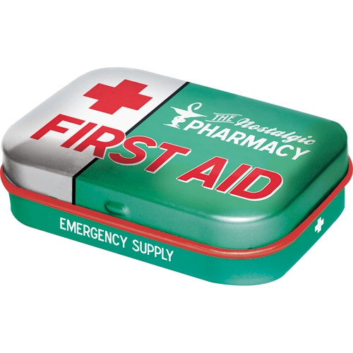 RETRO First Aid Zöld  - Cukorka